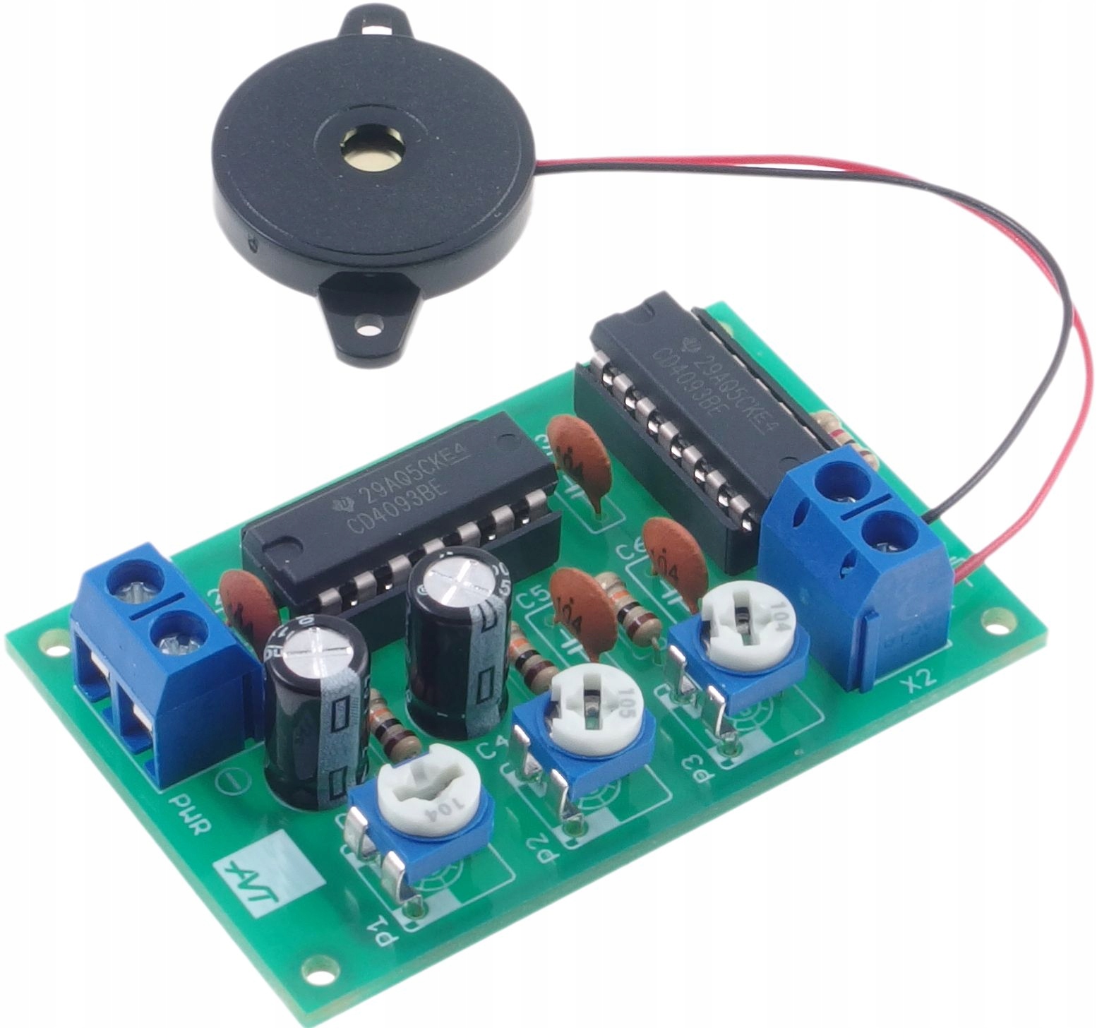 Generator dziwnych dźwięków, DIY, AVT3295 C