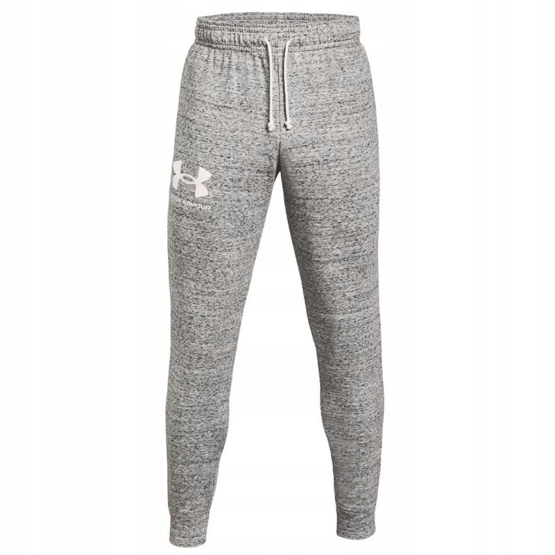 Kalhoty Under Armour Rival Terry Jogger Men Grey XXL