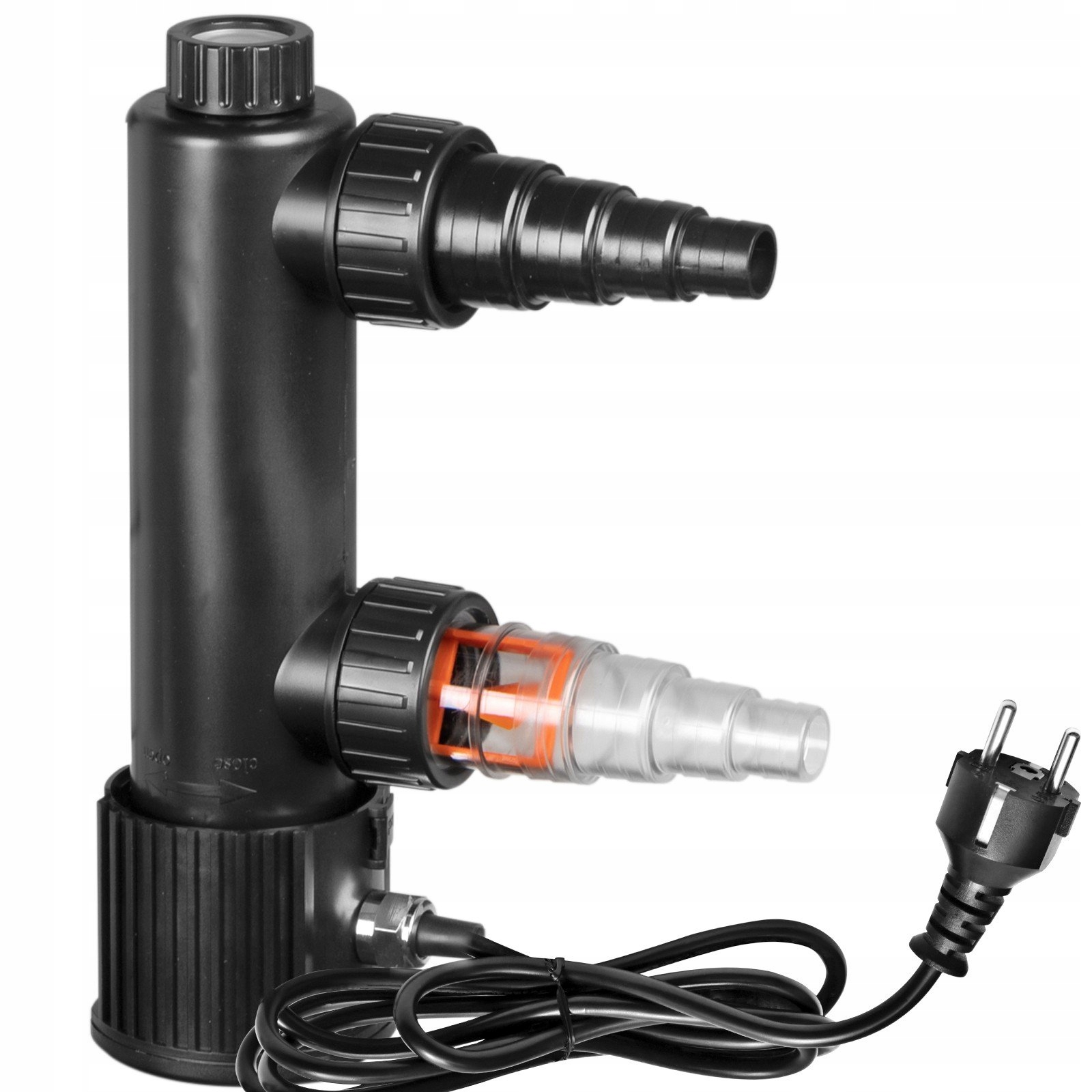 Levně Krystalická Voda Bez Řas, Profesionální Uv Lampa 9W Do Akvária A Jezírka