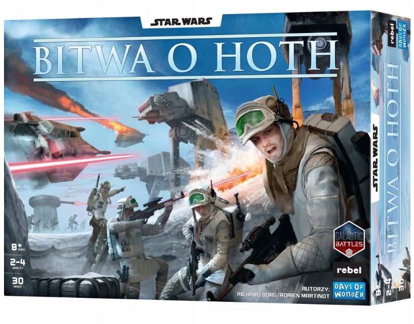 Rebel Gra towarzyska Star Wars: Bitwa o Hoth 29233 gra planszowa