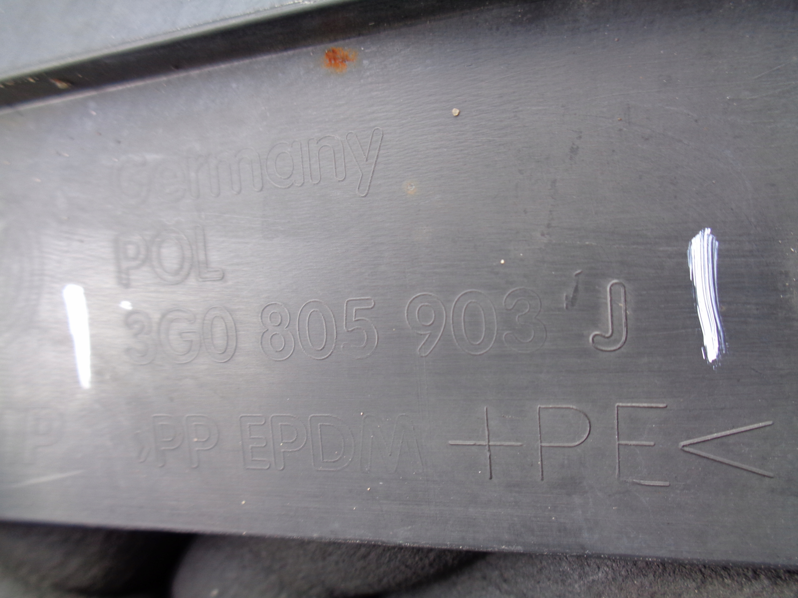cover below bumper VW PASSAT B8 3G 18- LIFT