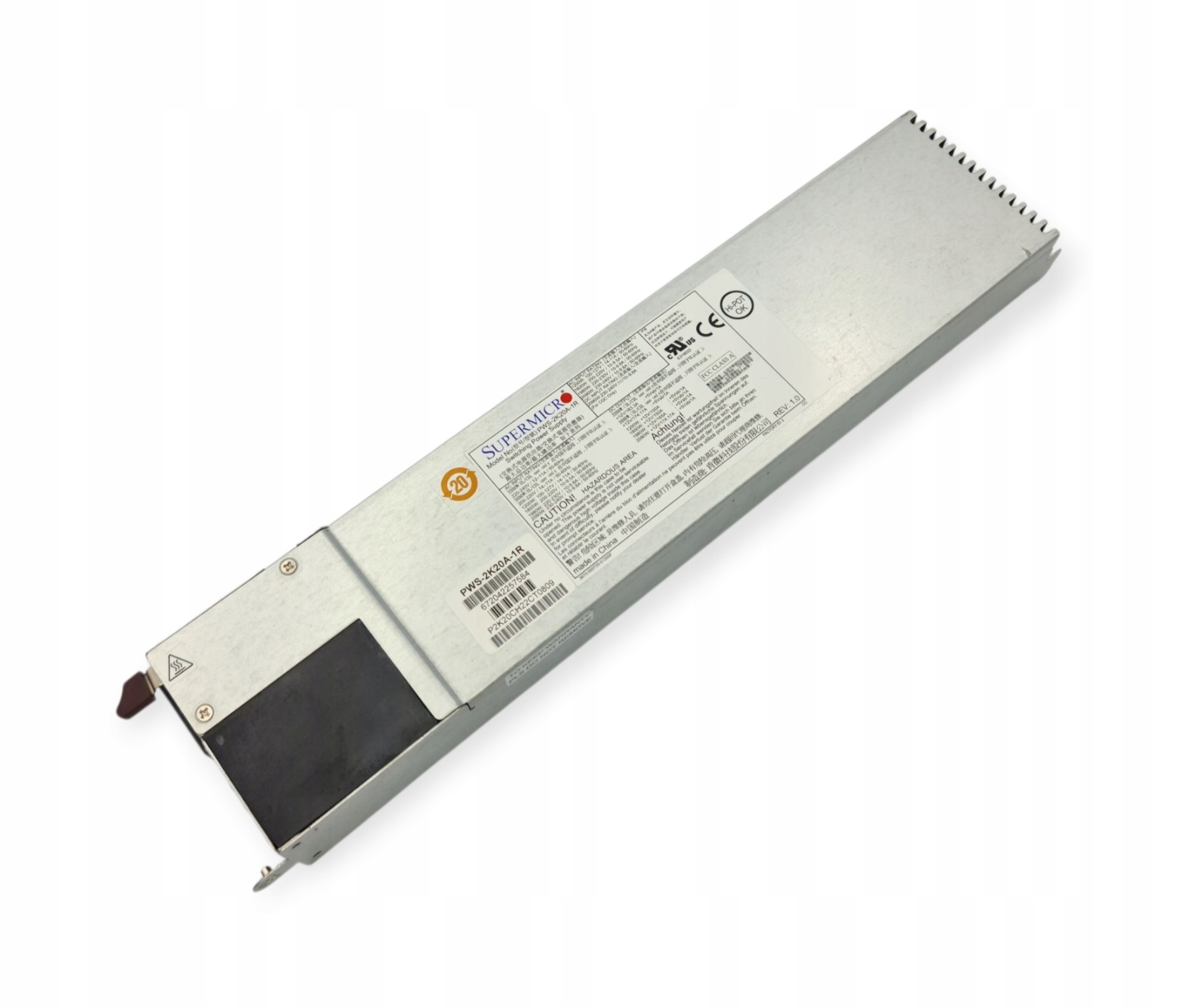 SUPERMICRO Zasilacz Moc 2200W Titanium - PWS-2K20A-1R