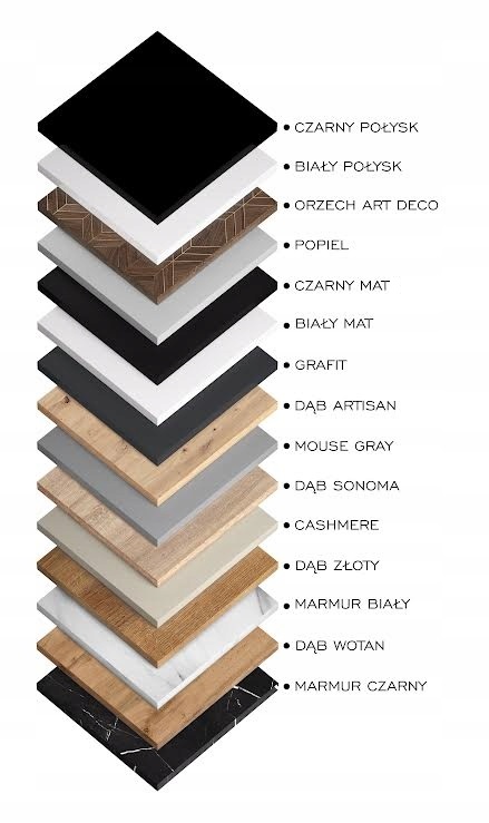 Zestaw meble szafka RTV do salonu dziennego nowoczesna meblościanka C47 1A Marka Anrallogin