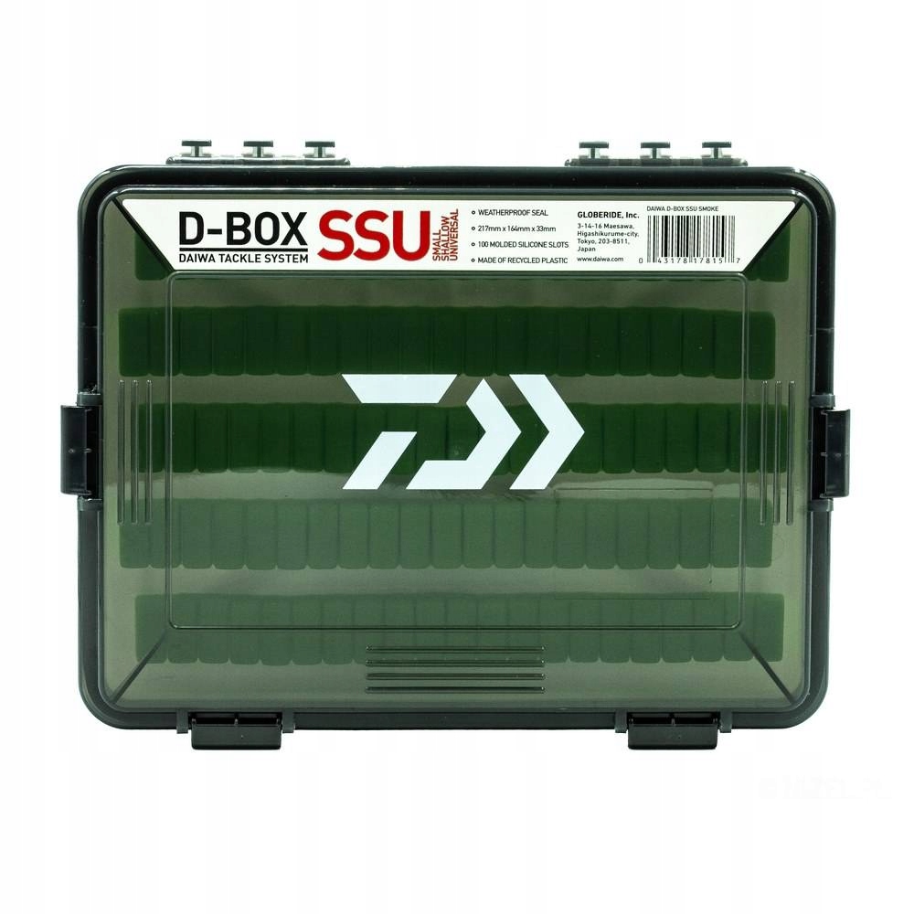 Daiwa pudełko D-Box SSU Smoke Jighead 21,7x16,4x3,3cm EAN (GTIN) 043178178157