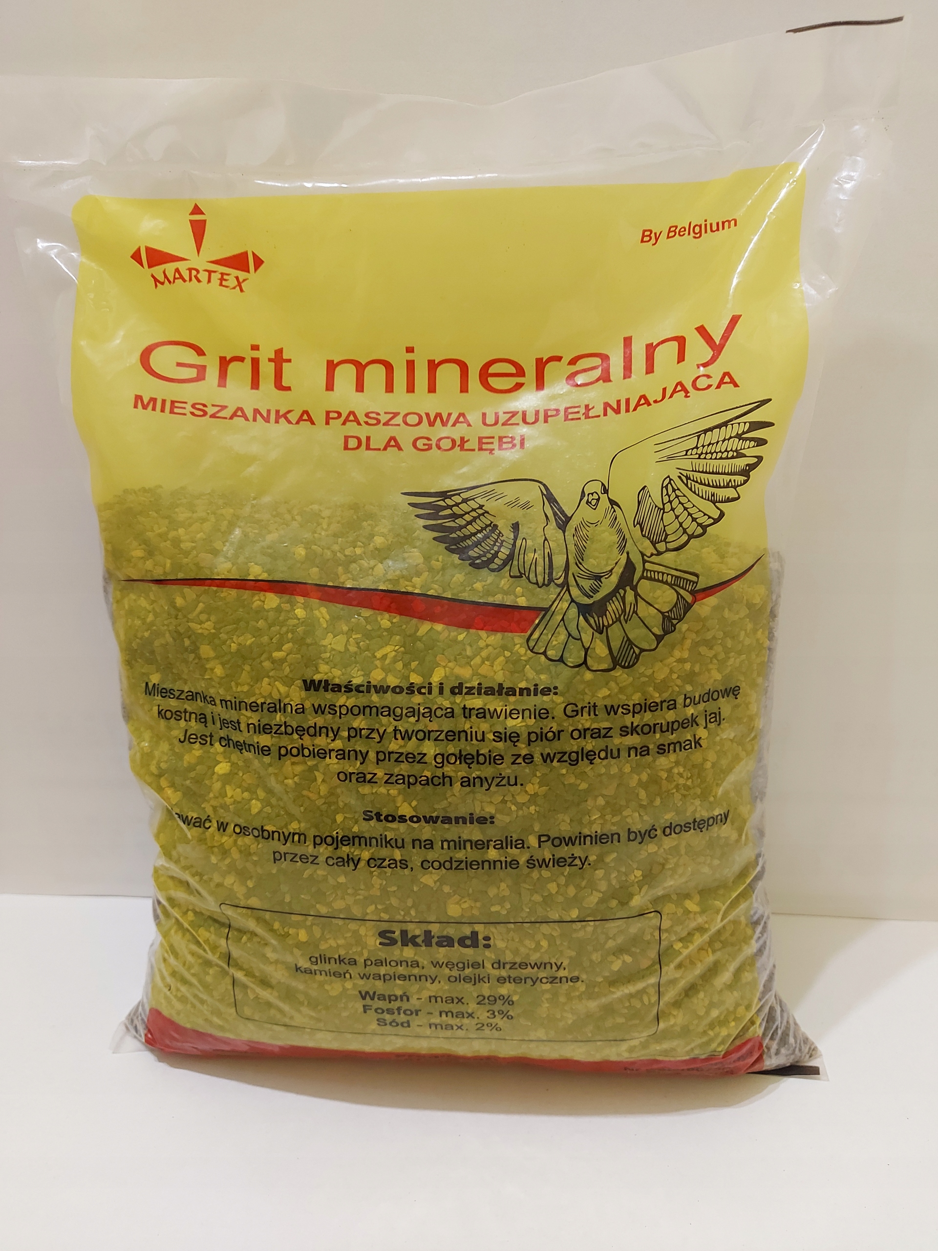 Grit gryt mineralny dla gołębi 2,5kg