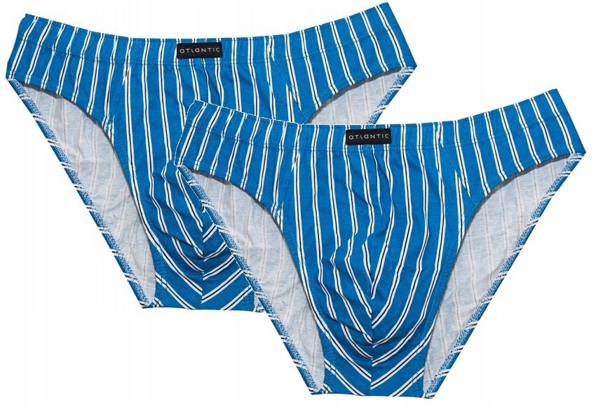 

2x Slipy Męskie Atlantic Sport MP1362 Denim XL
