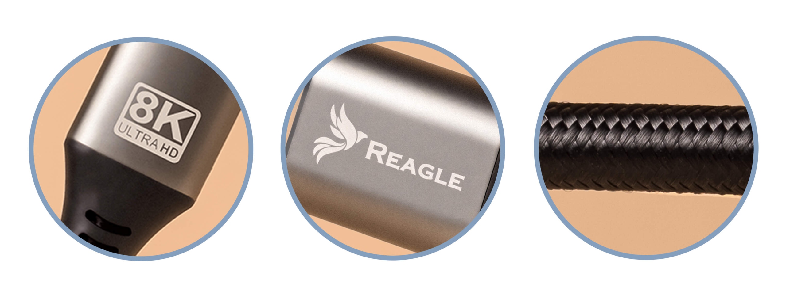 Przedłużacz DisplayPort 1.4 DP 8K 4K@144Hz 50 CM Kod producenta RPD50L