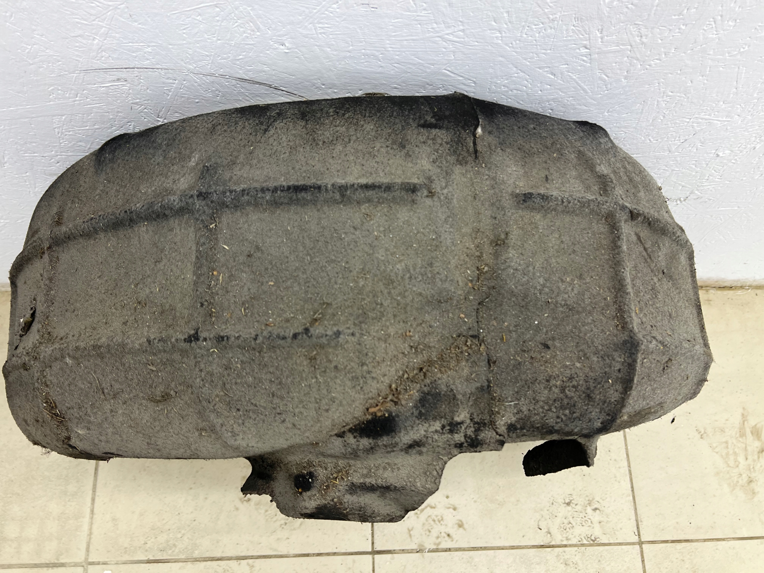 mudguard left rear part SKODA OCTAVIA III LIFT