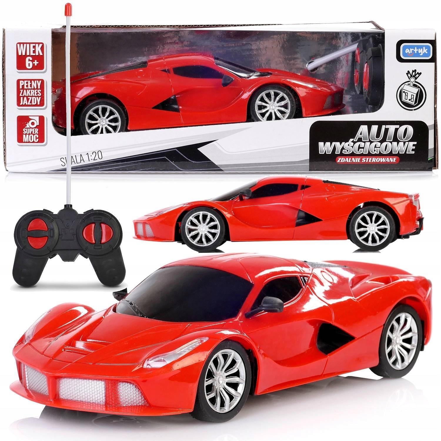 

Duży Samochód Zdalnie Sterowany Auto Pilot Akum.