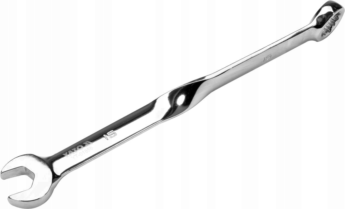 

Klucz Płasko Oczkowy Skręcony Stal Węglowa 15MM