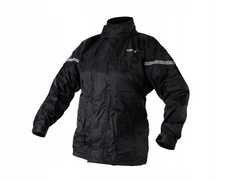 Kurtka Przeciwdeszczowa Seca Rain Black XXL