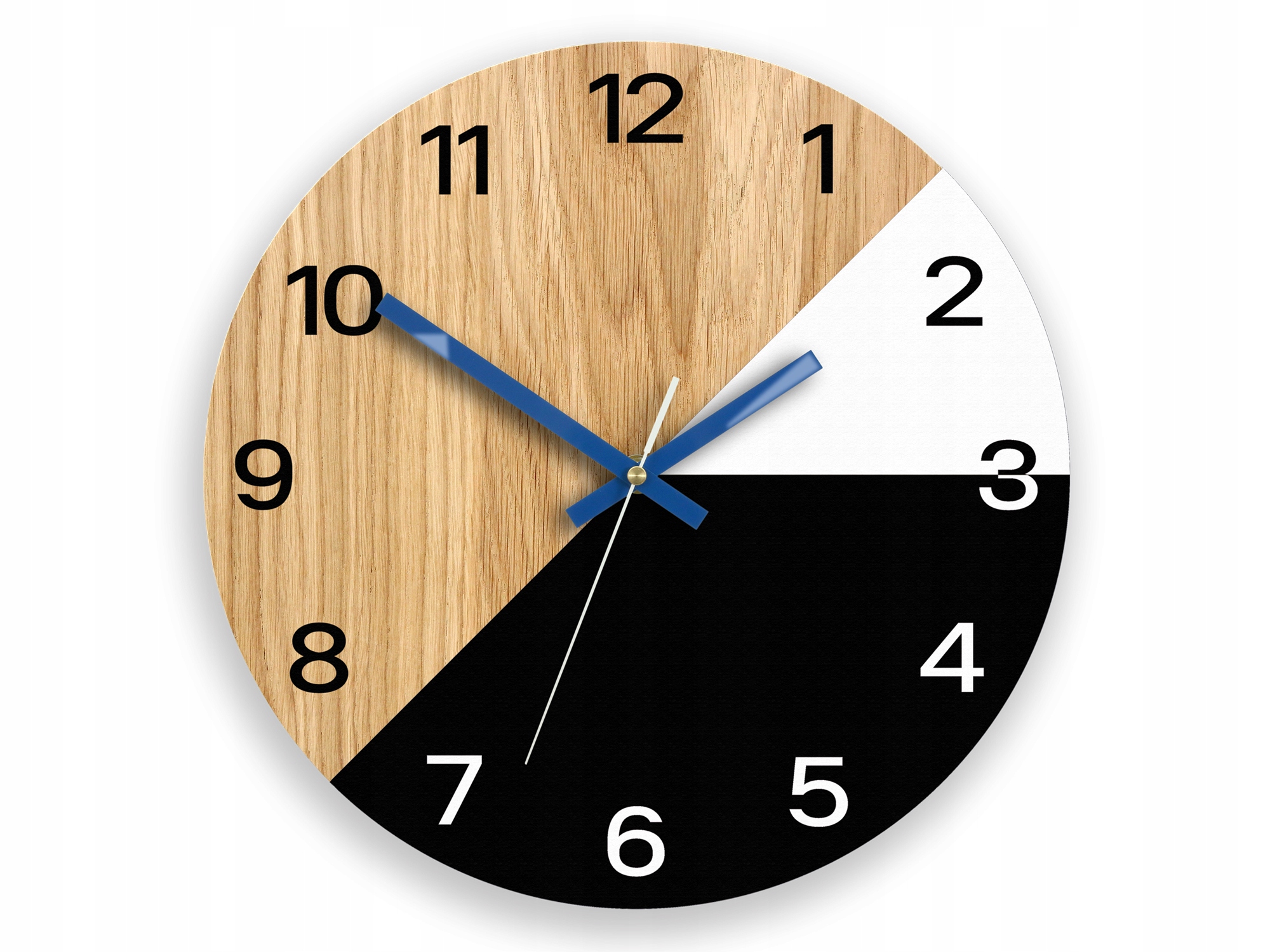 Nástěnné hodiny Moderní, efektní, Kulatý Tiché do kuchyně obývacího pokoje