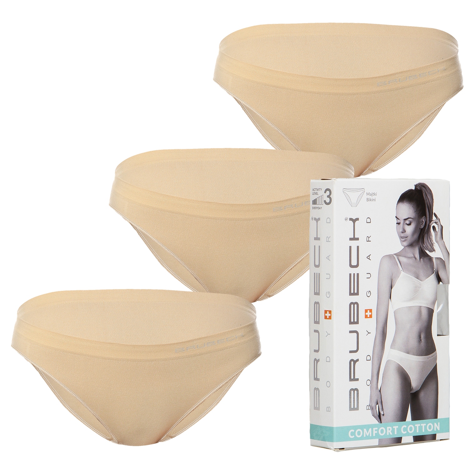 

Zestaw Bikini 3szt Brubeck Comfort Cotton M BF99