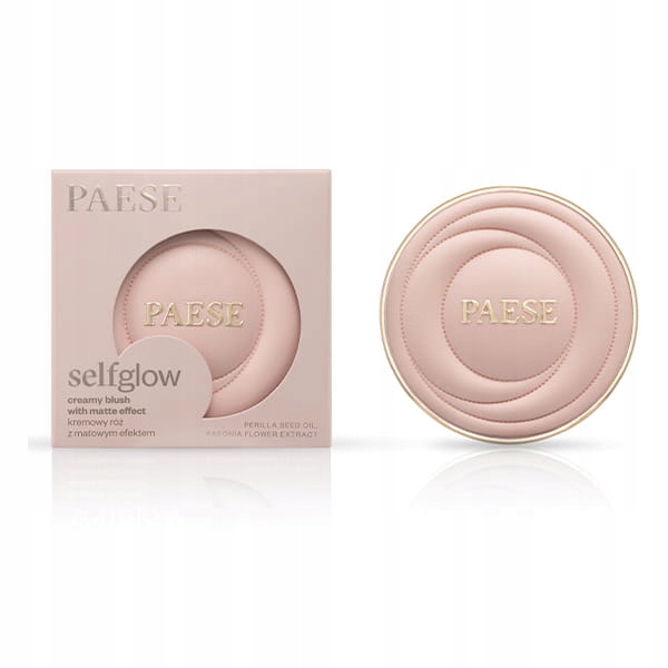 PAESE SELFGLOW kremowy róż z matowym efektem 8 g