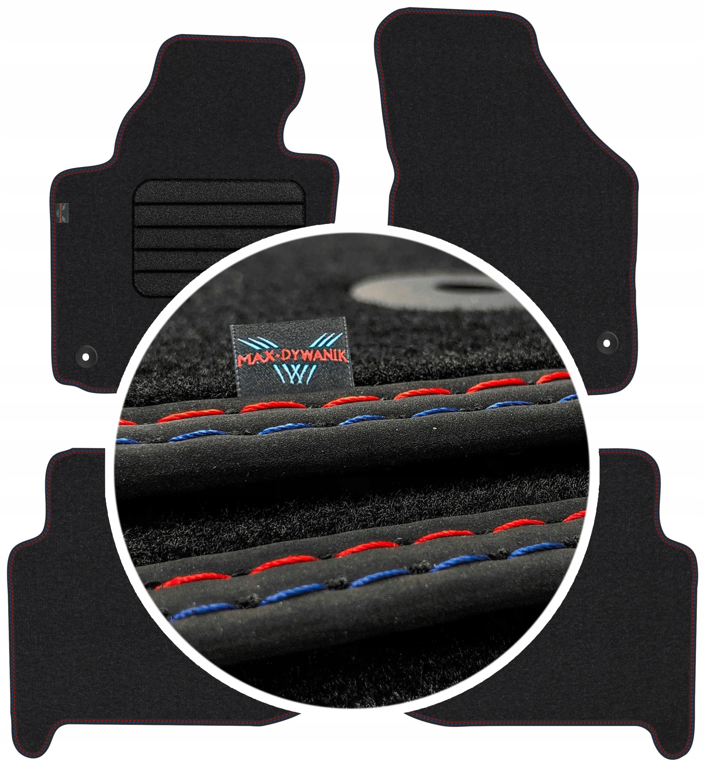 Vw Touran I 5os 2003-2010 Textilní autokoberce