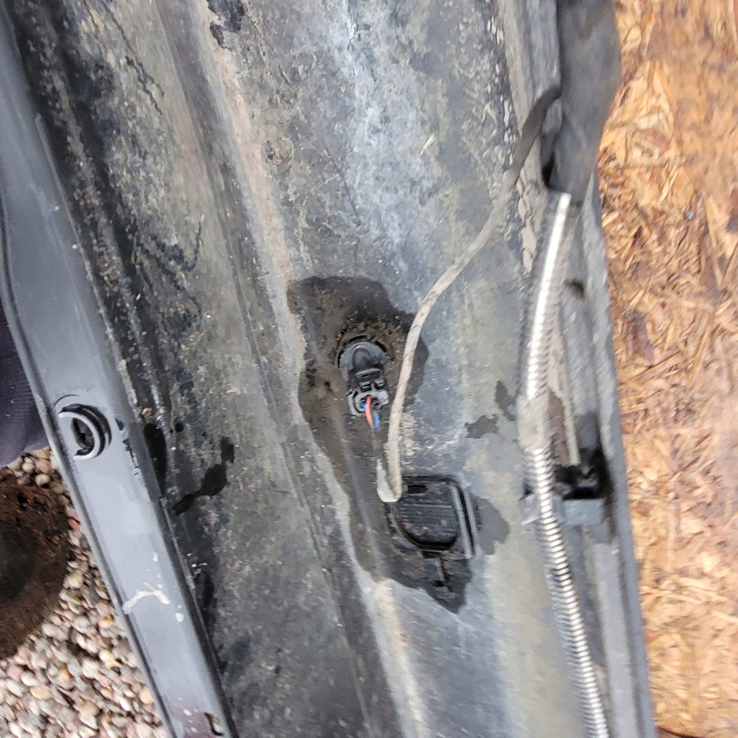 bumper rear rear part FIAT SCUDO II 4XPDC