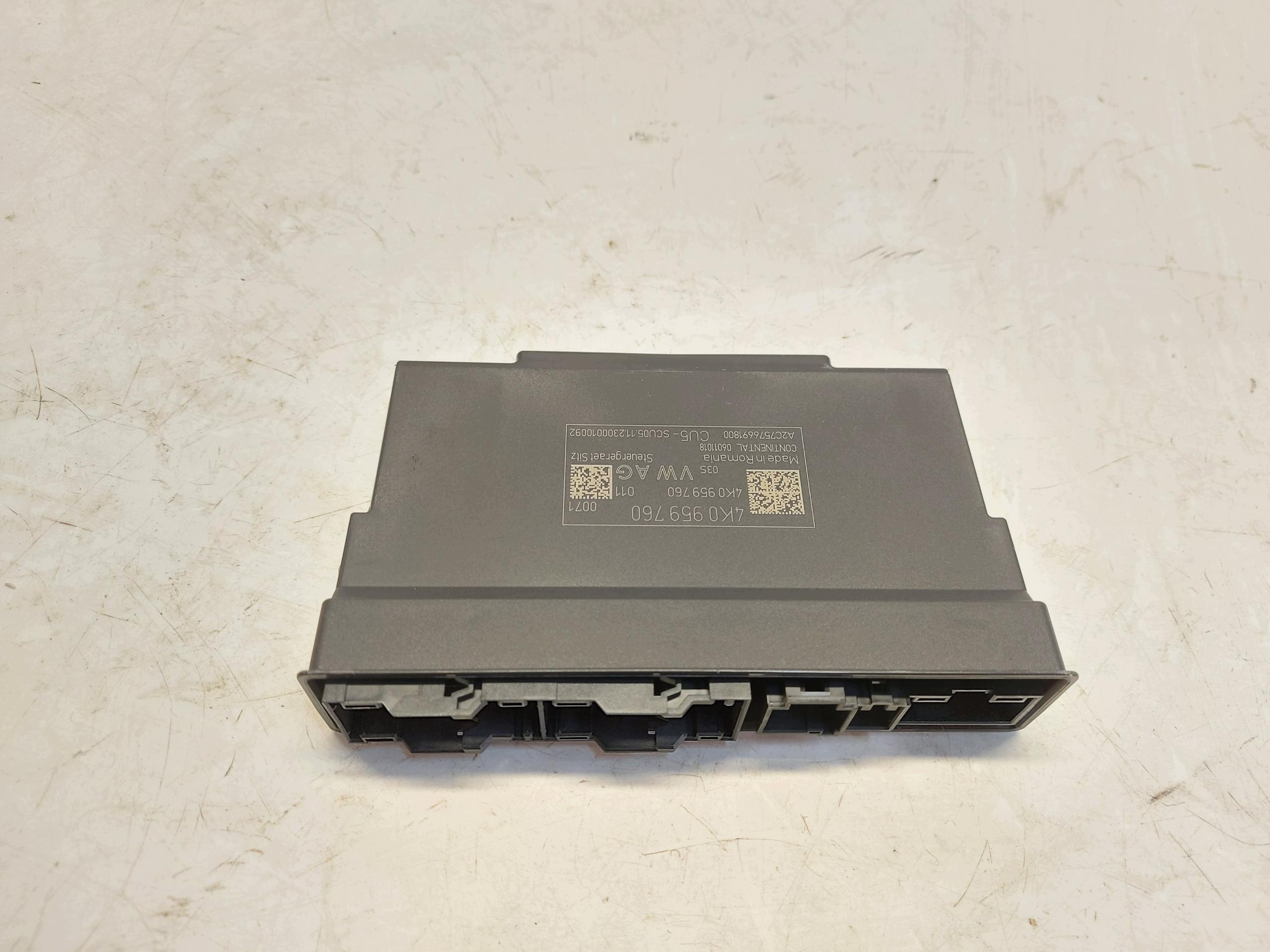 Audi Q8 E-TRON SportBack Bedienteil modul SITZ oryg 4k0959760