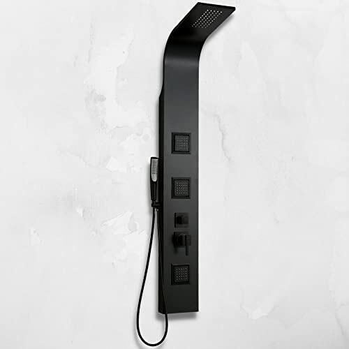 Kolumna prysznicowa EM Rio w kolorze czarny mat