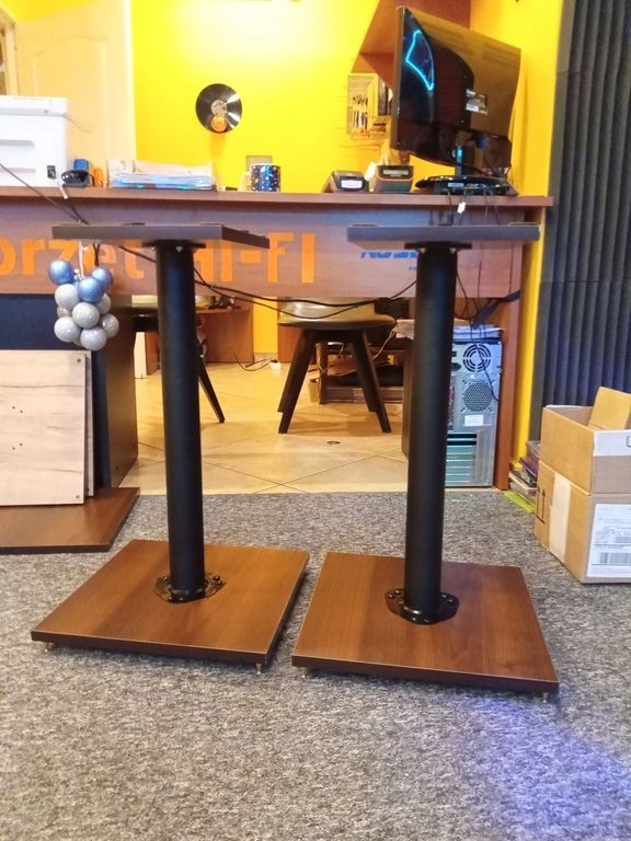 walnut STANDY PODSTAWKI POD KOLUMNY BIG BOB DUŻE