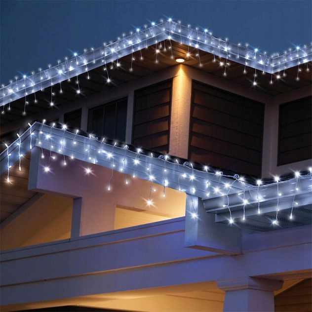 

Sople Kurtyna 200 Led Girlandy Flash Błyskające