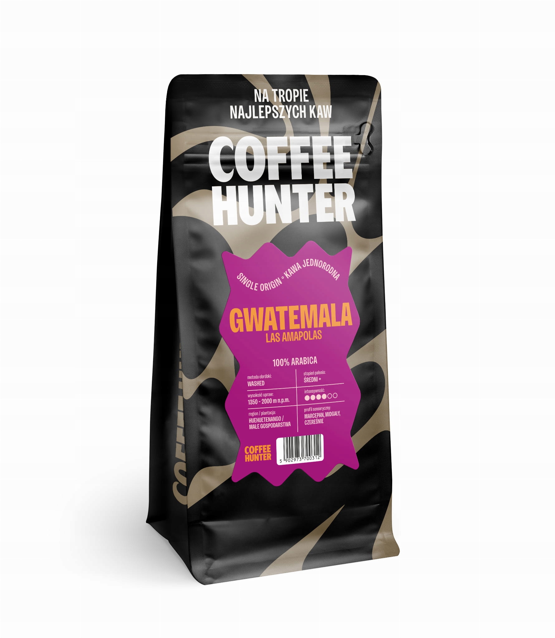 Levně Guatemala Las Amapolas Káva Zrnková 3 x 1 kg