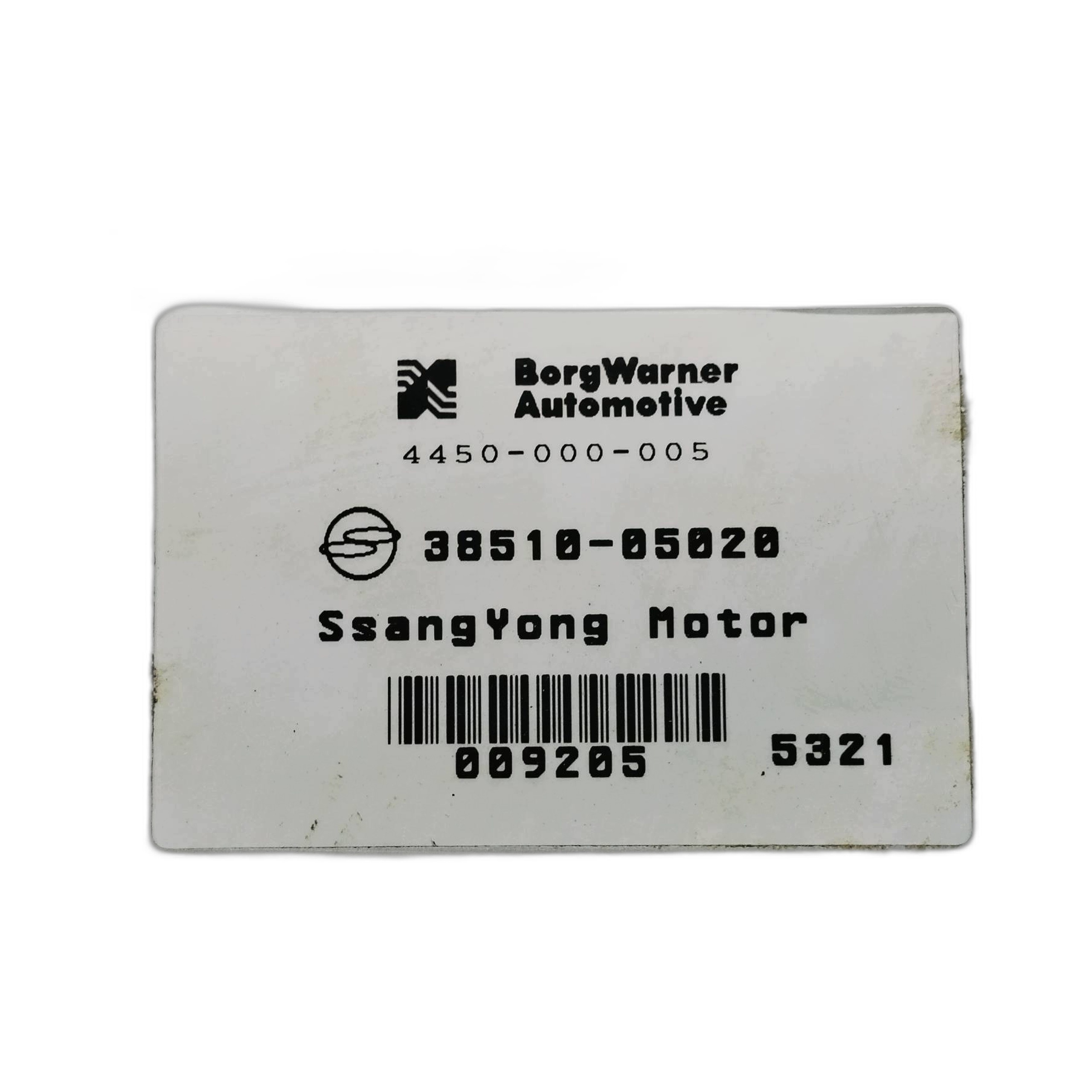 control unit gearboxes SSANGYONG MUSSO 2.9 D 38510-05020