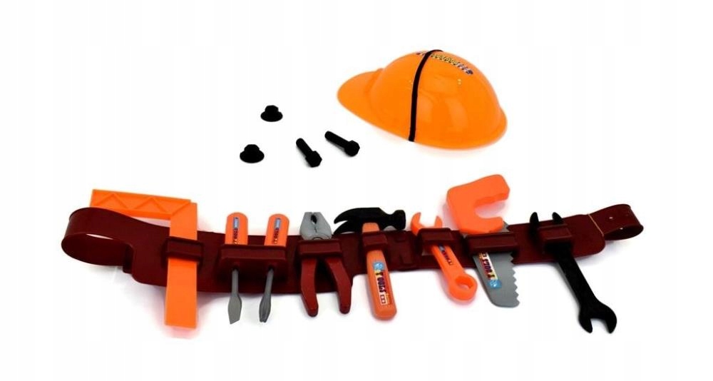 

Kask Z Narzędziami Na Pasie