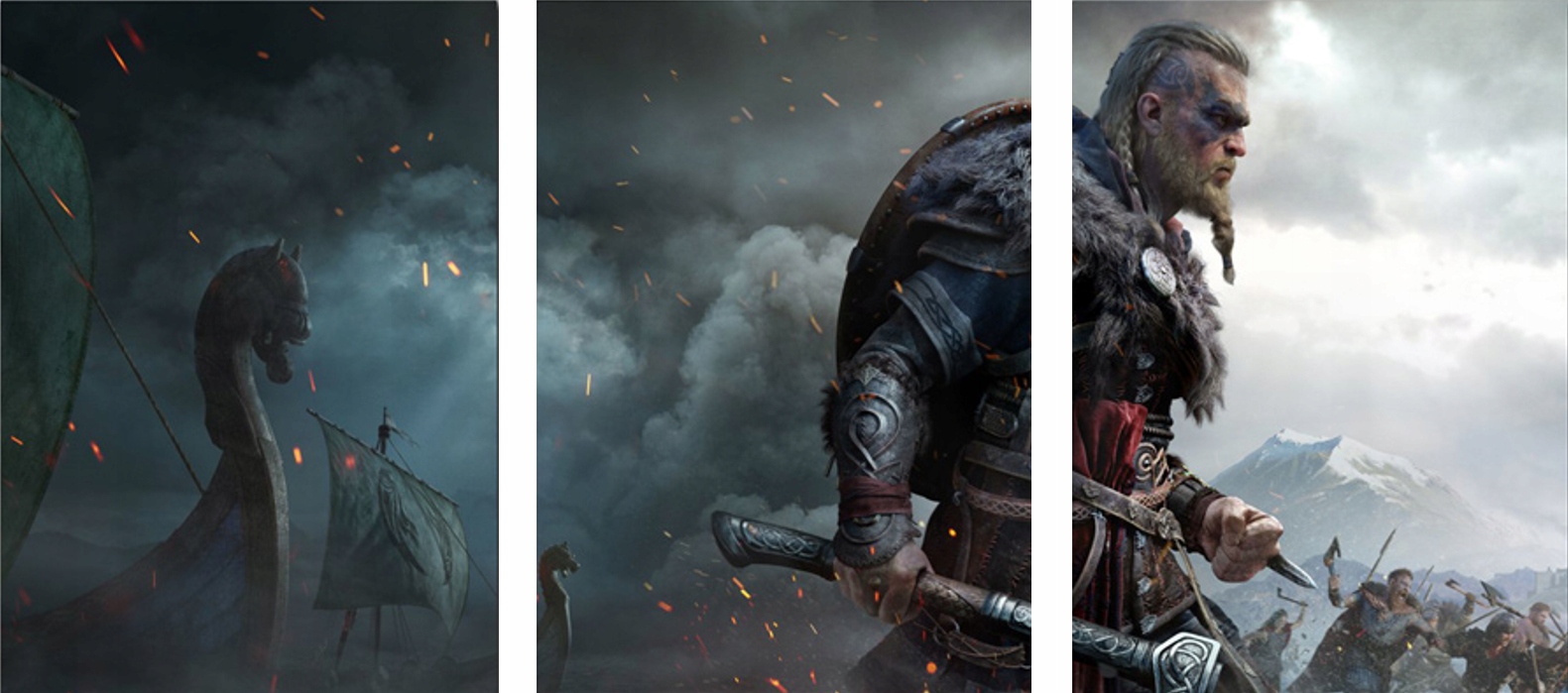 

3x Obraz Na Ścianę Assassin's Creed Valhala 70x100