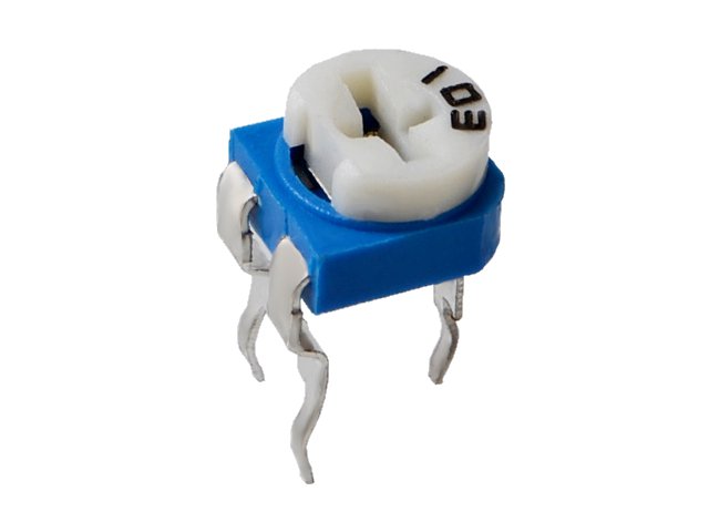 

Potencjometr montażowy leżący RM-065 10K Ohm