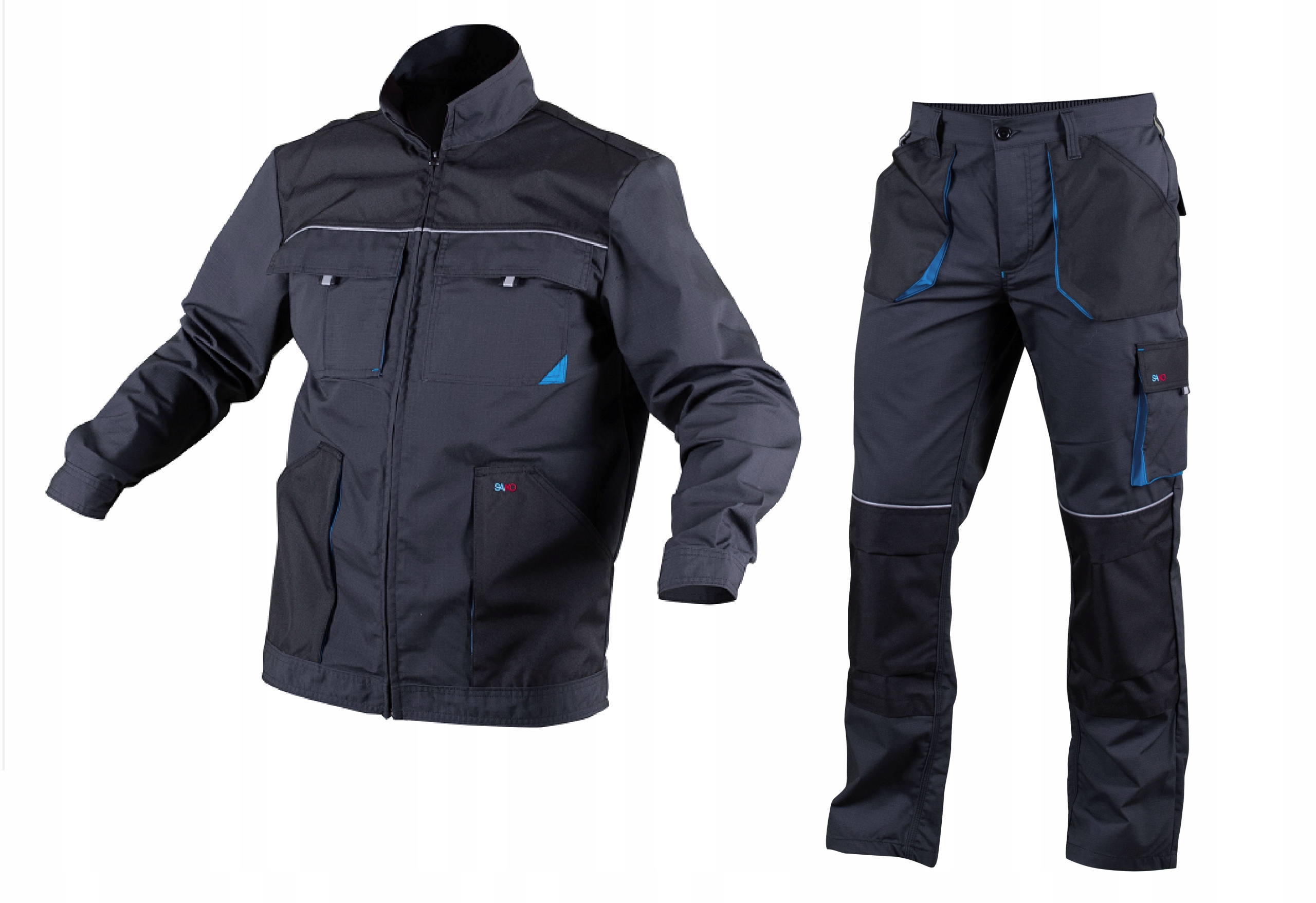 MĘSKA ODZIEŻ ROBOCZA BLUZA + SPODNIE BHP 56/2XL