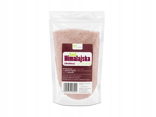 Гималайская соль мелкая 1 кг розовая натуральная