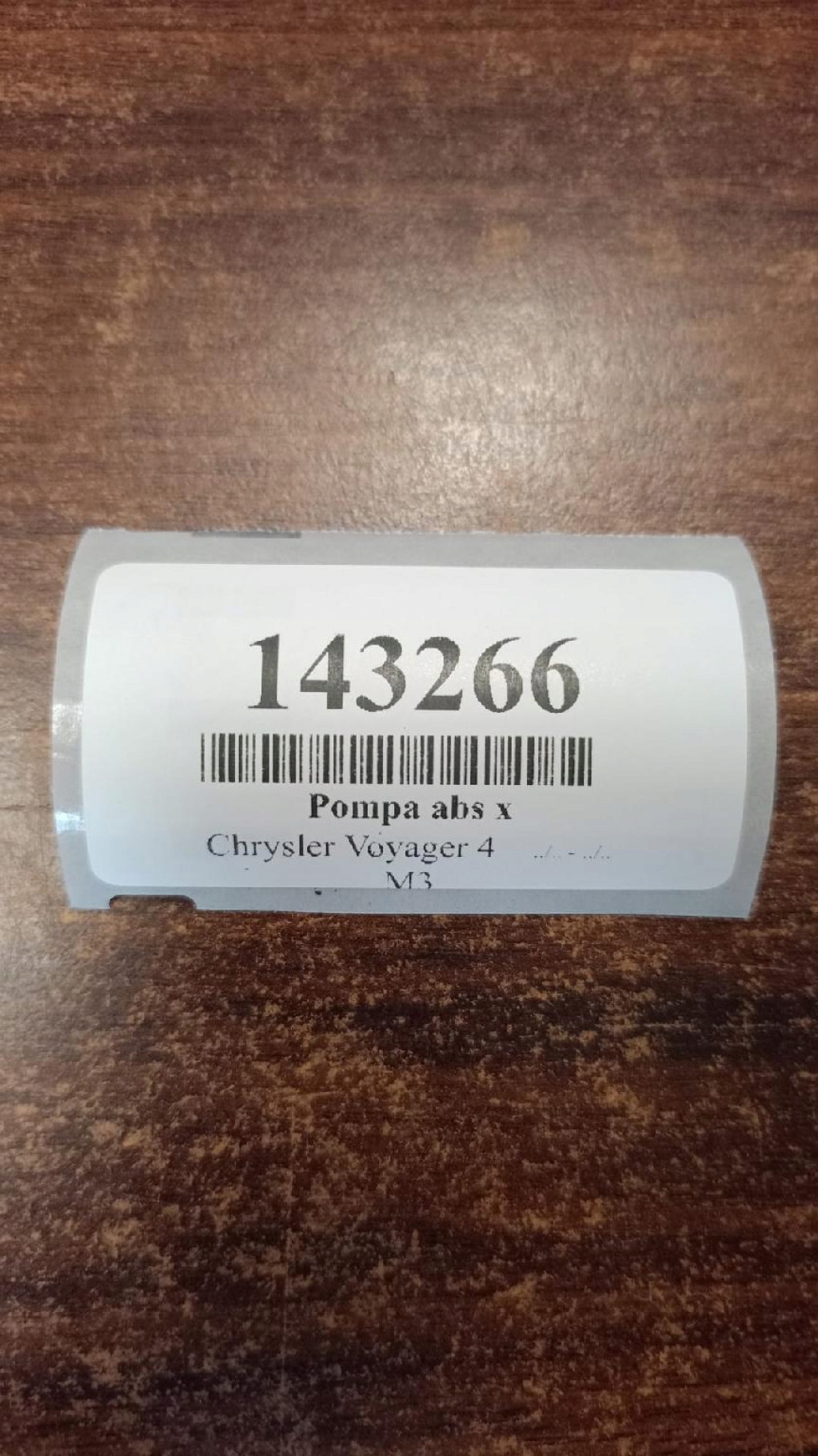 CHRYSLER VOYAGER IV pump ABS P04721284AB