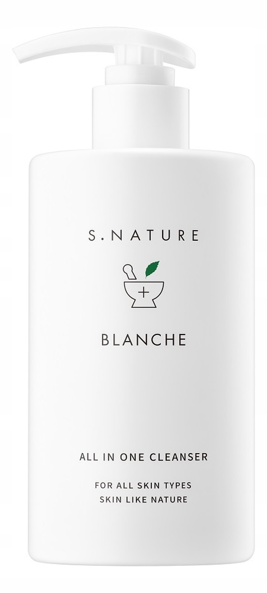 S.Nature Blanche All In One Hydratační gel na mytí obličeje a těla 260 ml