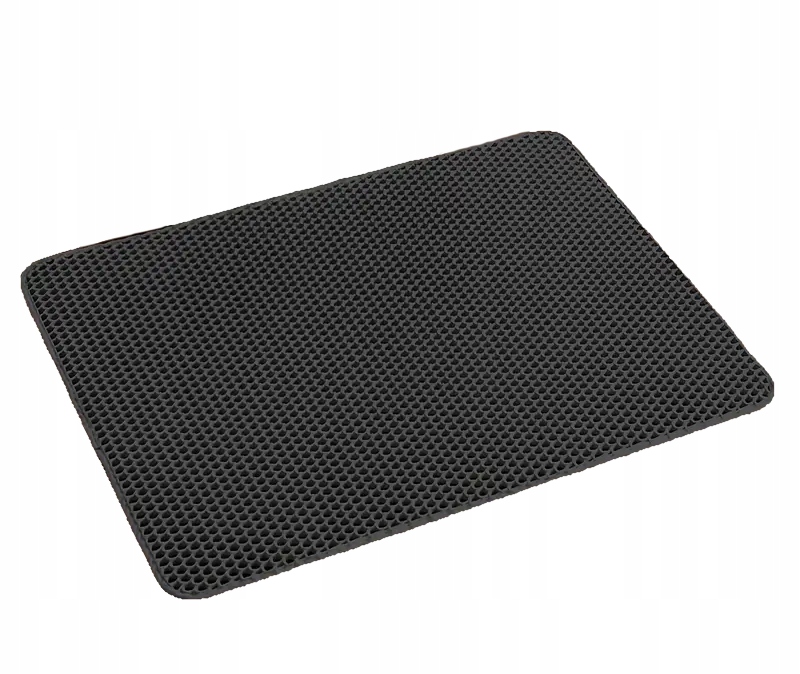 Levně Protiskluzová podložka pod záchod Odolná vůči nečistotám Černá XXL