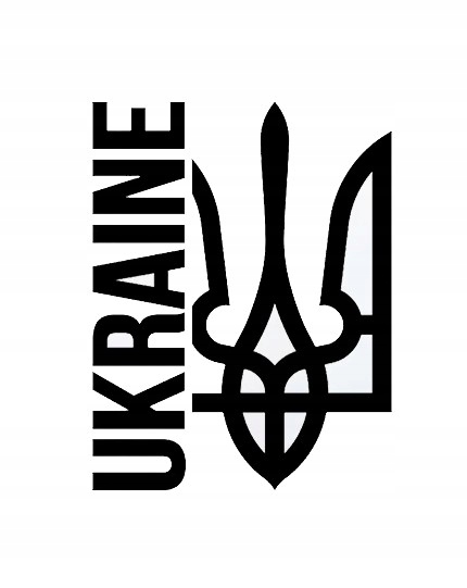 

Naklejka Auto Szybę Herb Ukrainy Ukraine