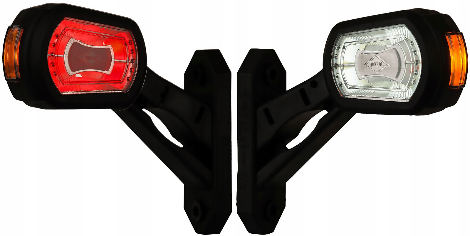 LAMPA OBRYSOWA OBRYSÓWKA PRZYCZEPA LED ZESTAW 2SZT Producent części Horpol