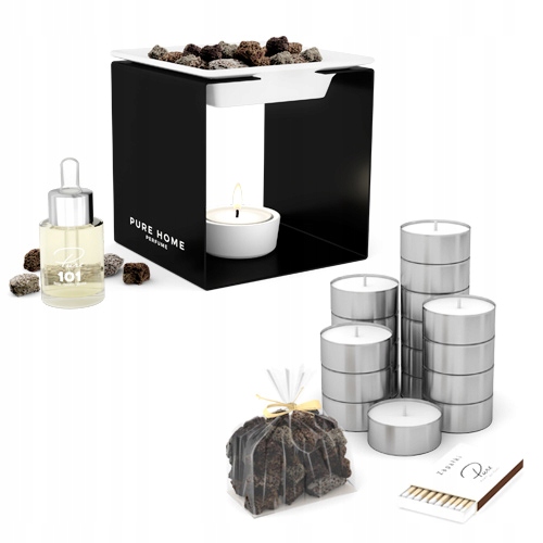 

Pure Home Kominek zapachowy steel1 czarny 102