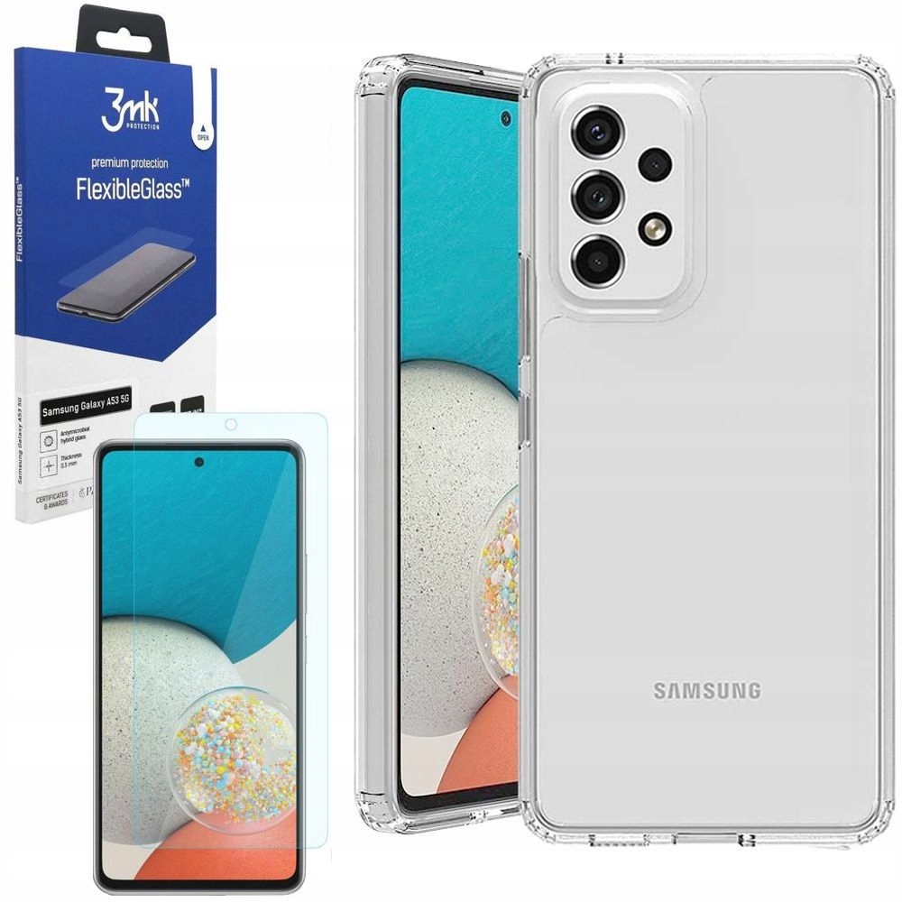 

Etui Szkło do Samsung Galaxy A53 5G, 3mk Armor Fg