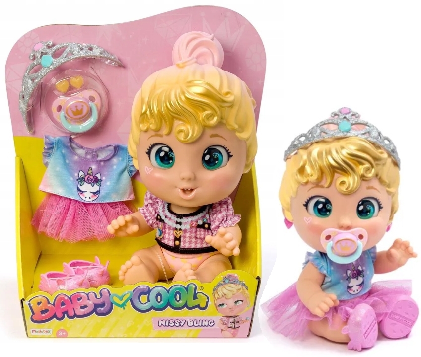 BABY COOL Missy Bling, lalka Kolor wielokolorowy