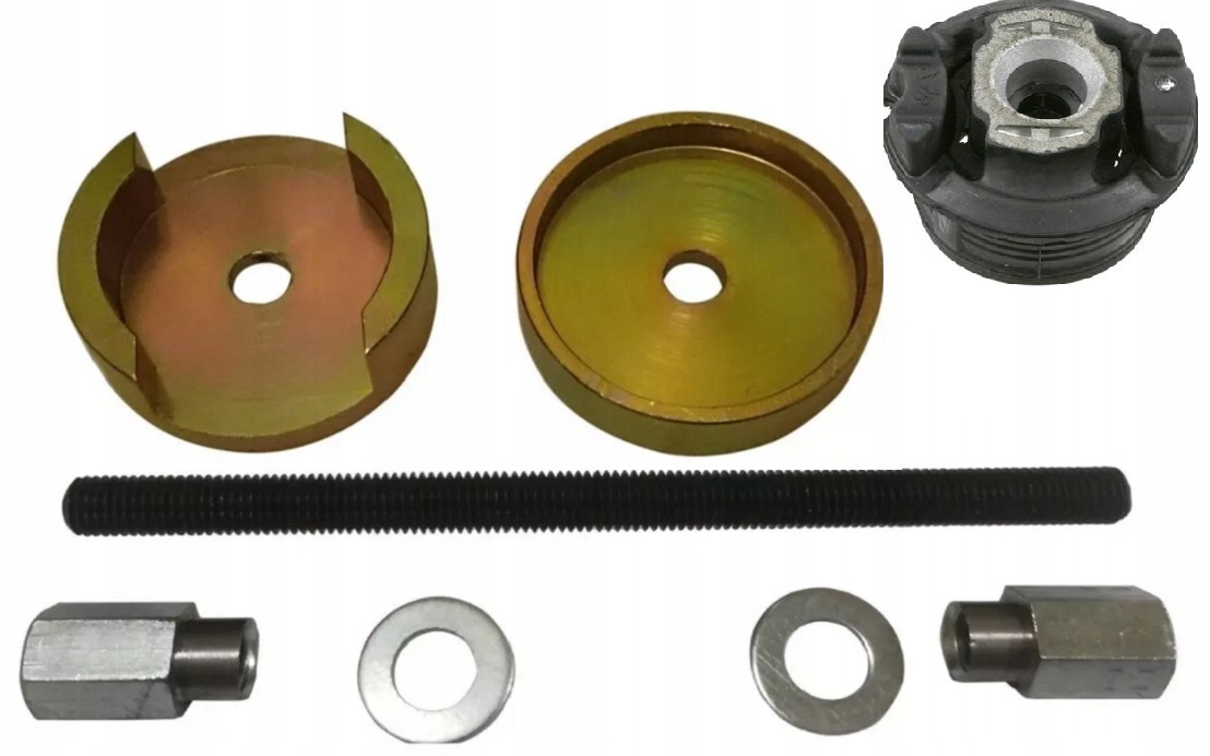 Přípravek Stahovák pro montáž pouzdra kyvadla zadního nosníku Mercedes W220 C215