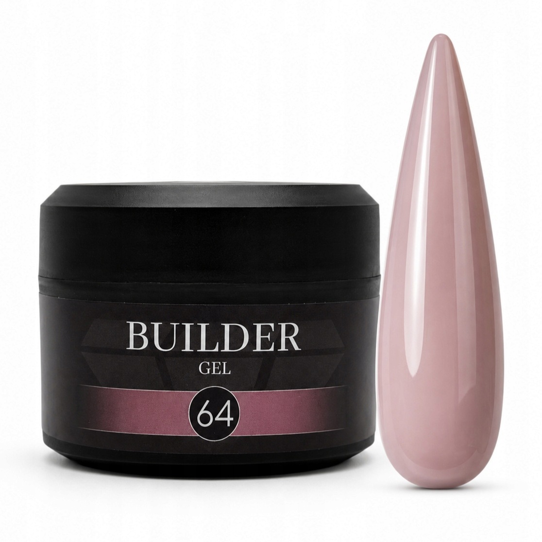 Żel budujący do paznokci Builder Gel 64 Crystal
