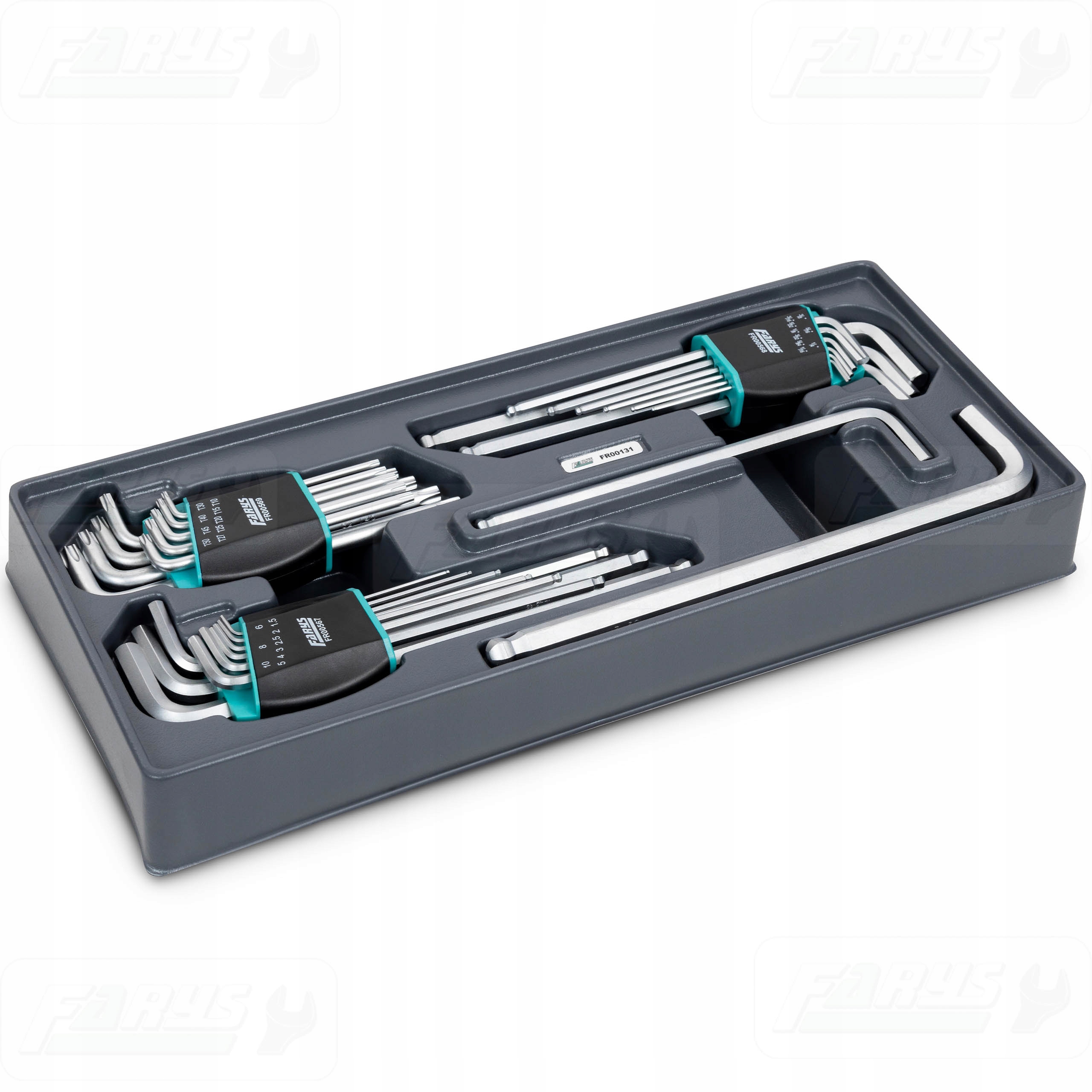 Sada klíčů imbus a torx typ L 29el. Vložka Do Skříňky Vybavení Premium