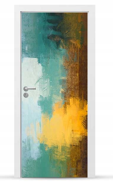 Okleina nálepka na vnější dveře Nábytková samolepicí Snadné Lepení