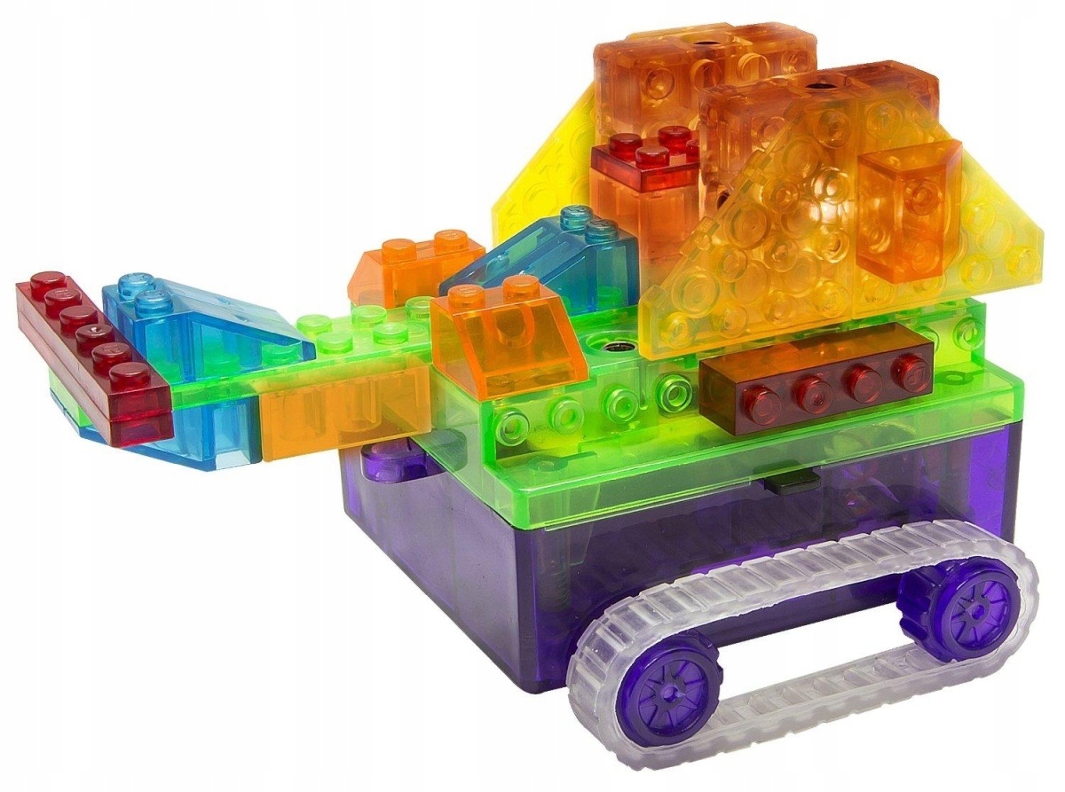 TANK RUNNER 8w1 Laser Pegs świecące klocki LED 5+ Rodzaj zestaw