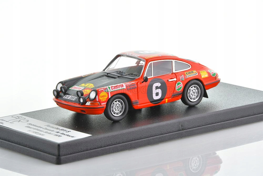 Porsche 911 S #6 S.Zasada Safari 1970 1/43 Trofeje