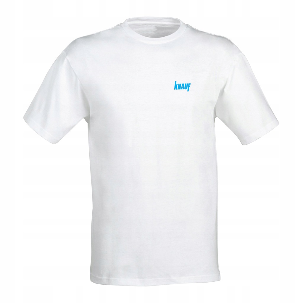 

T-Shirt, koszulka Knauf M , biała, bawełna