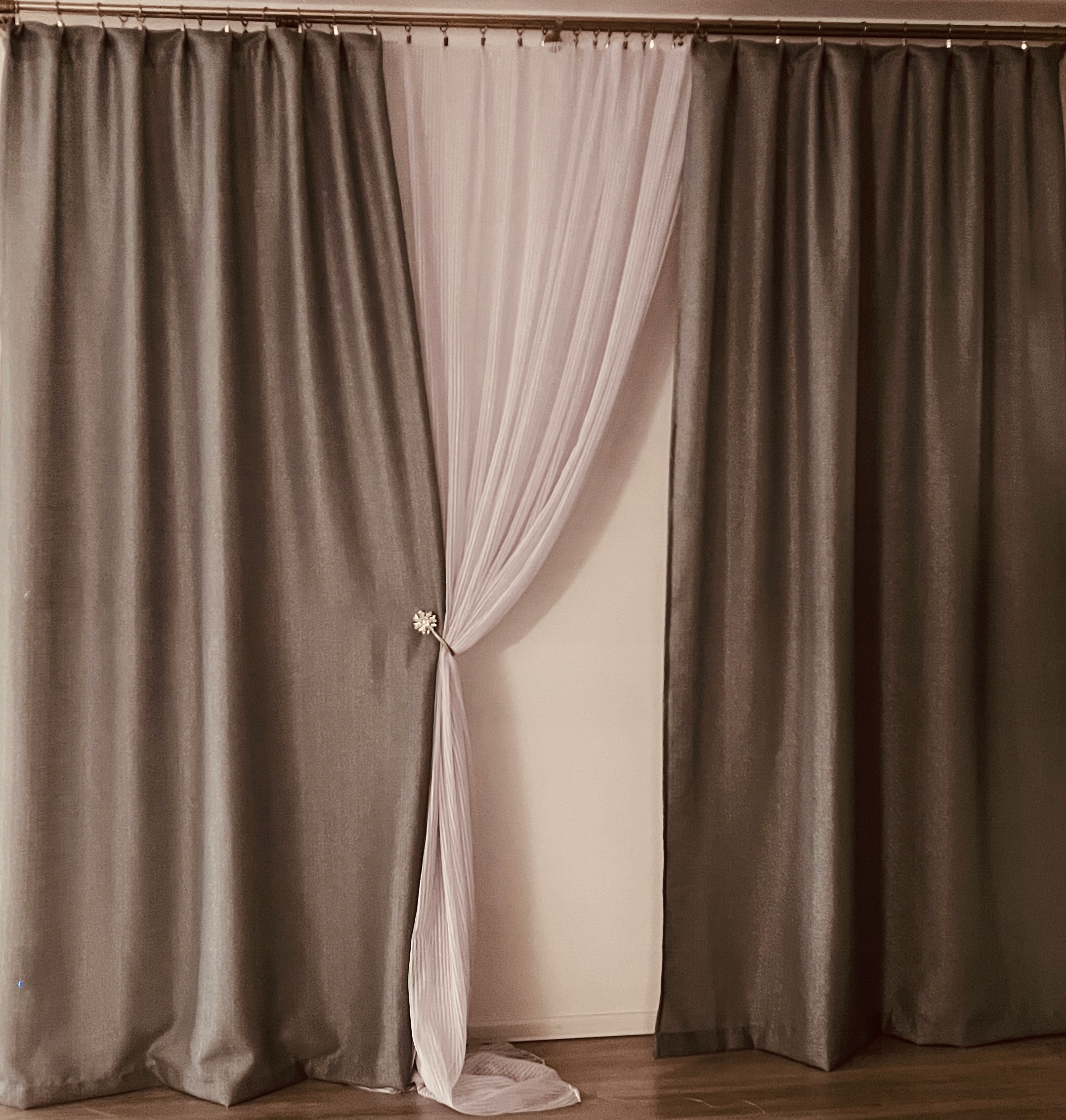 Hotový Závěs Matný Batist Len Cena Šitá Na Metry Barvy Panama