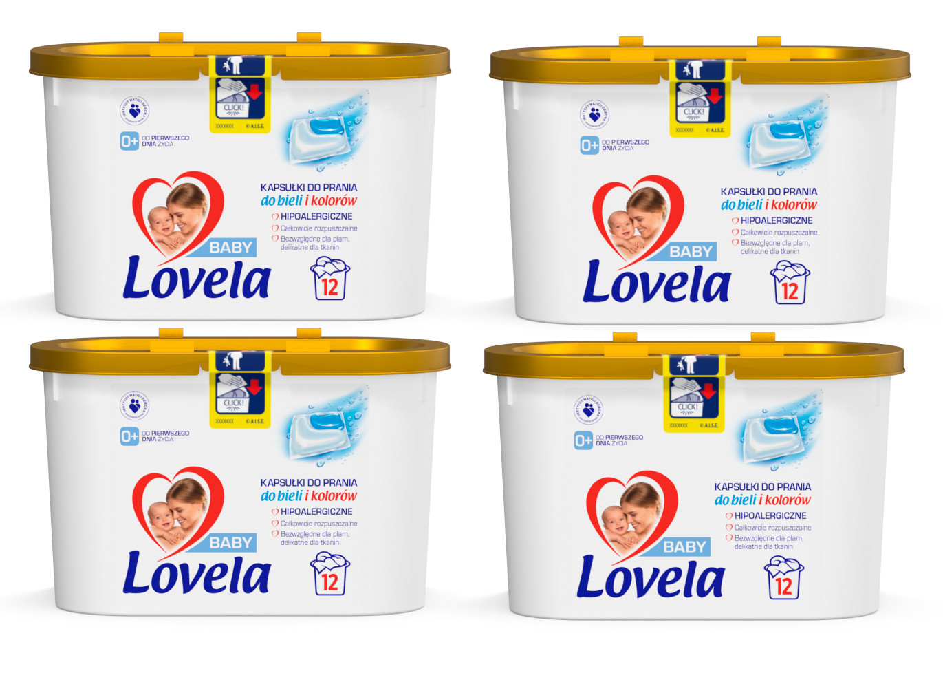 

Lovela Kapsułki do prania hipoalergiczne 48 szt