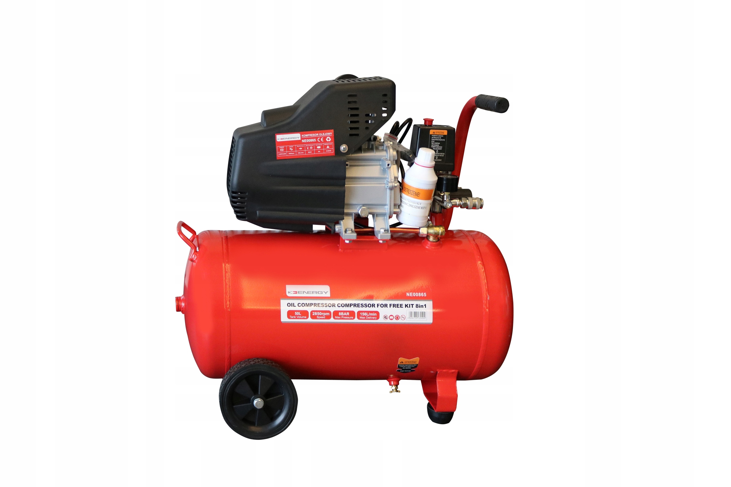 Olejový Kompresor 50 L 8 Bar 3,8 Km 230 V