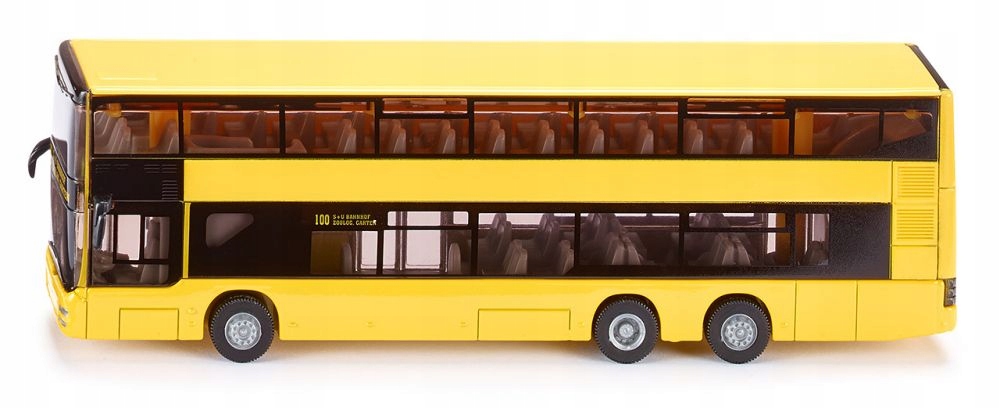 

Siku 1884 Autobus Dwupoziomowy Man Żółty 1:87